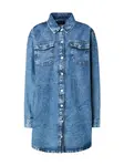 Noisy may Košeľové šaty 'ALVA'  modrá denim