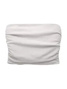 Pull&Bear Top  svetlosivá