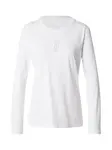 ARMANI EXCHANGE Tričko  strieborná / biela