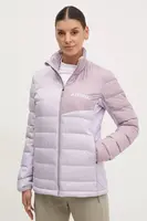 Péřová sportovní bunda adidas TERREX Multi růžová barva, JD8415