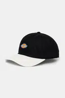 Bavlněná baseballová čepice Dickies černá barva, DK0A4Z6LBLK1