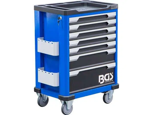 BGS Technic BGS 4236 Dílenský montážní vozík, 7 zásuvek. Prázdný