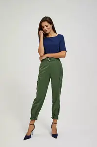 Marisse Women's Trousers L-Sp-4307 Khaki