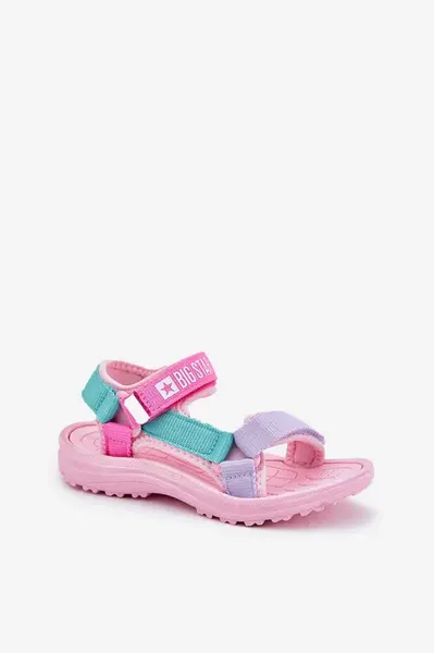 BIG STAR SHOES Detské Sandále Na Suchý Zips Big Star