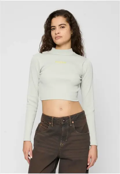 Rocawear šedý crop top s dlouhým rukávem