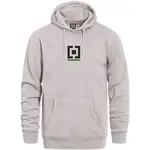 Horsefeathers HOODED SWEATSHIRT VERTICAL MID LOGO Pánska mikina, sivá, veľkosť