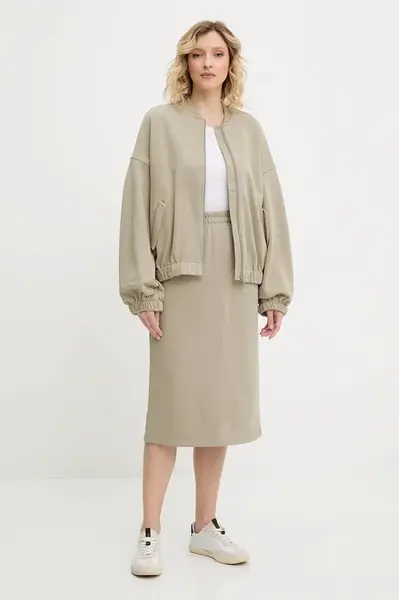 Sada - halenka a sukně Answear.LAB dámská, zelená barva