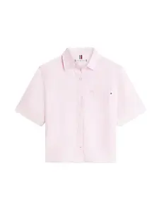TOMMY HILFIGER Blúzka 'Ess'  orgovánová
