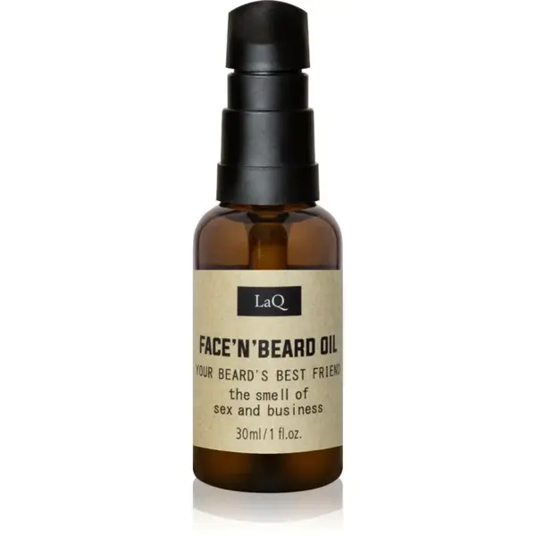 LaQ Doberman pečující olej na obličej a vousy 30 ml