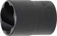 BGS technic Nástrčná hlavice 1/2" 32 mm, na poškozené - stržené šrouby - BGS 5268-32 Velikost: 19 mm
