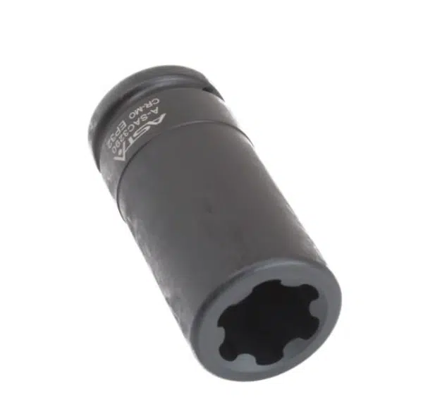 Hlavice 3/4" na šrouby nápravy vozidel Mercedes-Benz Actros, délka 90 mm - ASTA