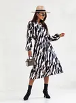 Resti Women's midi dress with print
