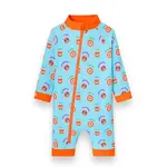 KiETLA ICONIK plavkový overal s UV ochranou - ChaCha Pop - 12-18 mesiacov
