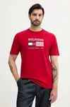 Tommy Hilfiger Bavlněné tričko Tommy Hilfiger