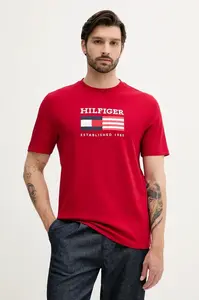 Tommy Hilfiger Bavlněné tričko Tommy Hilfiger