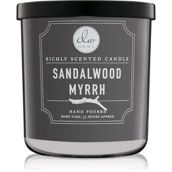 DW Home Signature Sandalwood Myrrh vonná svíčka 274.71 g