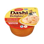 Inaba Cat Dashi Delights mokré krmivo pro kočky - kuře, tuňák, losos 4 x 70 g