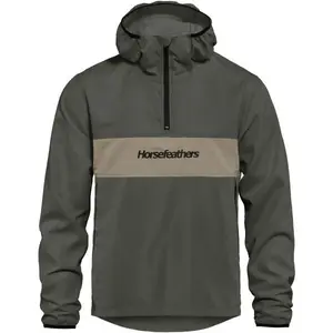 Horsefeathers HILL Pánská cyklistická bunda, tmavě zelená, velikost