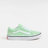Dětské tenisky Vans Old Skool zelená barva, VN000CYVE2Y1