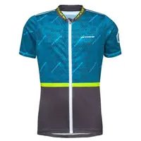 Arcore HOTEIRO Chlapčenský cyklistický dres, čierna, veľkosť 140-146