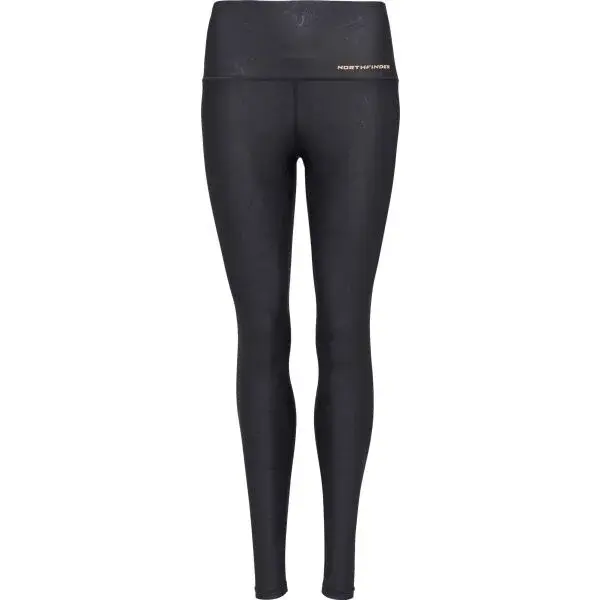 Northfinder MAGDALENA Dámske športové legíny, čierna, veľkosť
