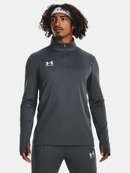 Pánské tričko Under Armour UA M's Ch. Midlayer-GRY - Pánské