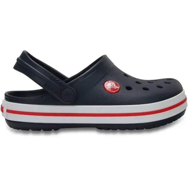 Crocs CROCBAND CLOG K Dětské pantofle, tmavě modrá, velikost 36/37