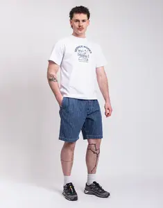 Service Works Pinstripe Part Timer Shorts INDIGO S