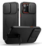 Suritch MagSafe Kickstand Camprotector obal iPhone 14 Pro Max, černý