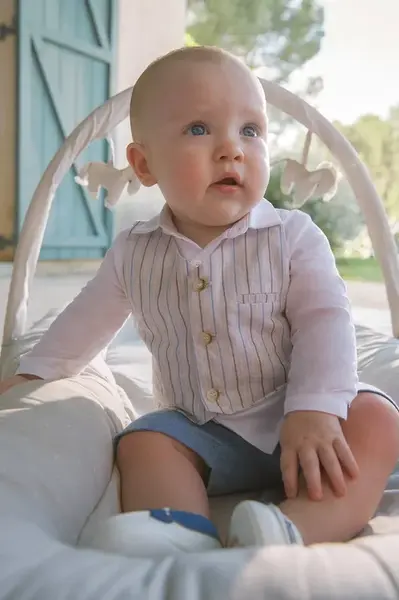 Kojenecká sada Mayoral Newborn béžová barva, 1212