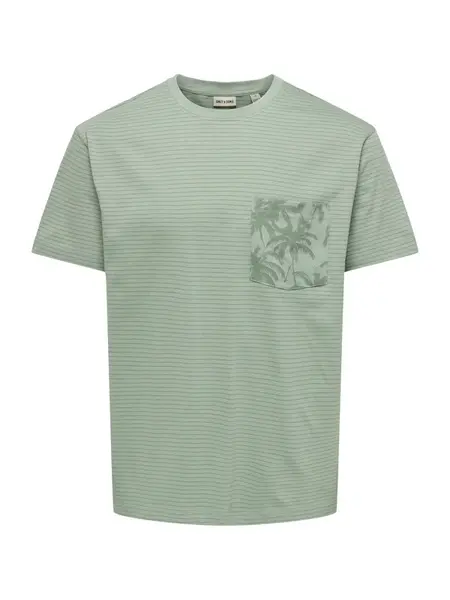 Only & Sons Tričko 'ONSFRED'  zelená / pastelovo zelená
