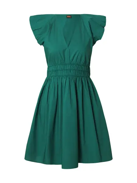 BOSS Šaty 'C_Darico'  smaragdová