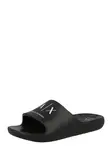 ARMANI EXCHANGE Šľapky  čierna / biela