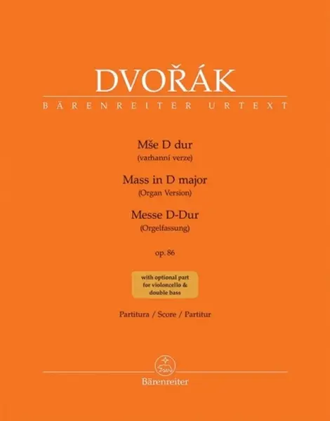 Mše D dur op. 86 - Antonín Dvořák