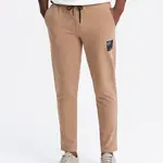 Ombre Men's sweatpants with logo - brown