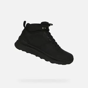 Geox Spherica X2 pánské černé kotníkové boty