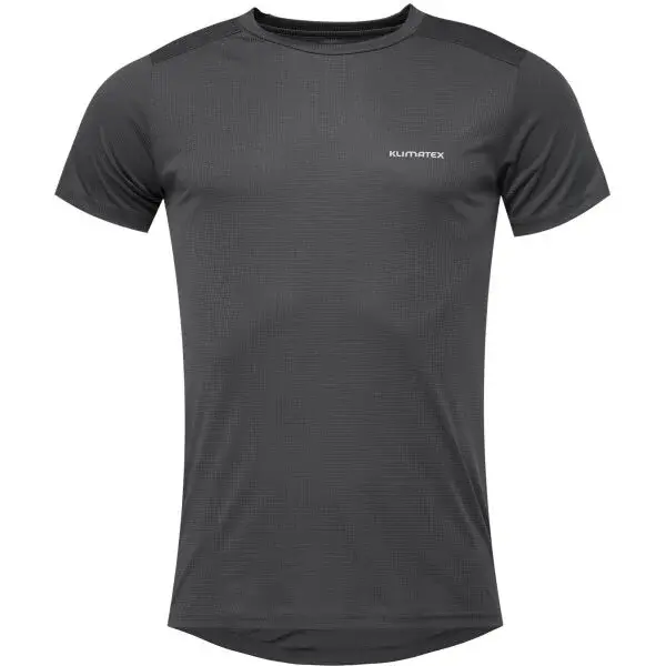 Klimatex MIKKO Pánske tričko, tmavo sivá, veľkosť XXXL