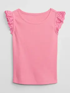 GAP Dětský top s madeirou - Holky