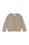 Detský kardigan s prímesou vlny Konges Sløjd MATTOU KNIT CARDIGAN
