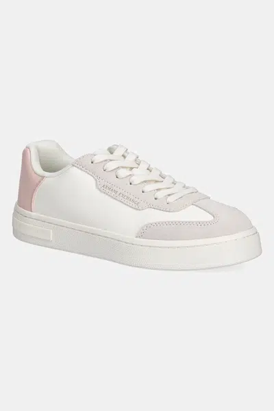 Sneakers boty Armani Exchange bílá barva, XDX181 XV932 U609
