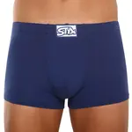 Styx Pánské boxerky klasická guma modré (Q968) S