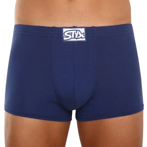 Styx Pánské boxerky klasická guma modré (Q968) S