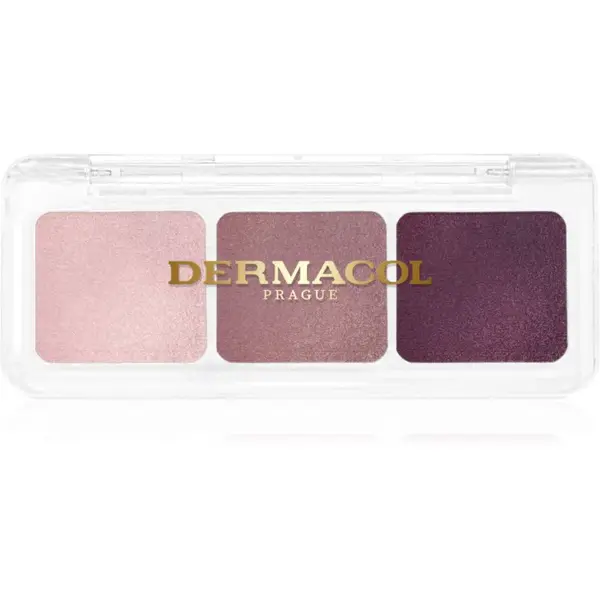 Dermacol Compact Trio paletka očních stínů odstín 1 French Vineyard 4.2 g