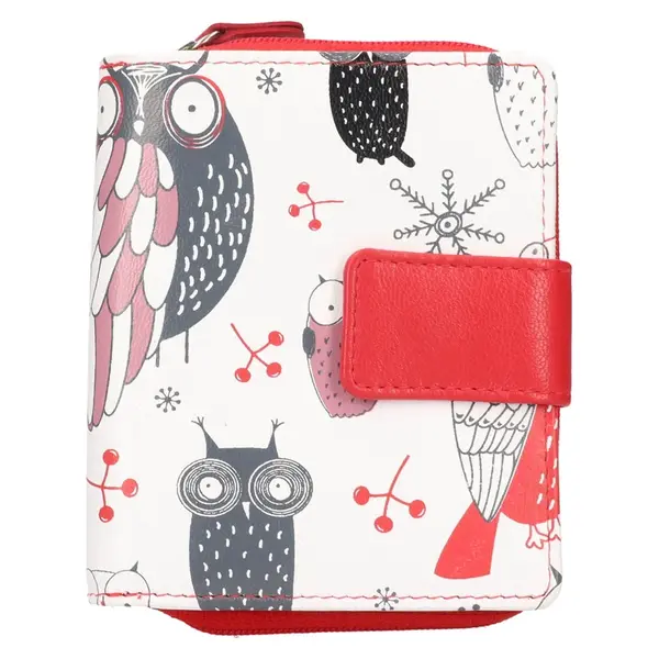 Dámská kožená peněženka DD Anekta Magdalen - sova