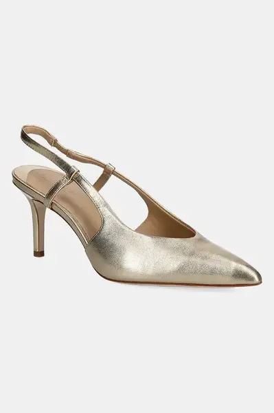 Kožené lodičky Lauren Ralph Lauren Khloe Slgbck