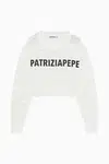 Dětský svetr Patrizia Pepe W146 bílá barva, 7K0056