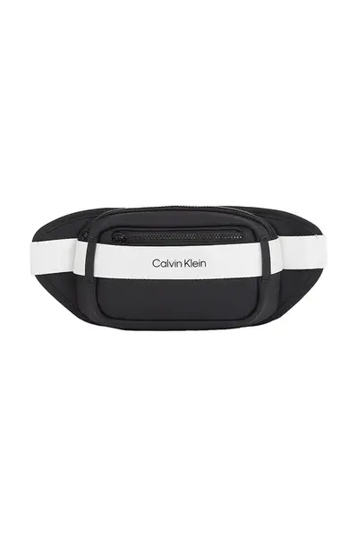 Dětská ledvinka Calvin Klein Jeans černá barva, IU0IU00694