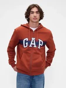 GAP Zipper Logo Sweatshirt - Mens