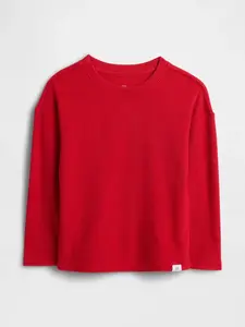 GAP Baby T-shirt with waffle pattern - Boys