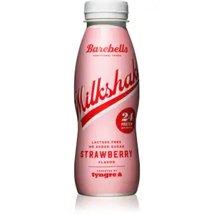 Barebells Milkshake proteinový mléčný nápoj příchuť Strawberry 330 ml